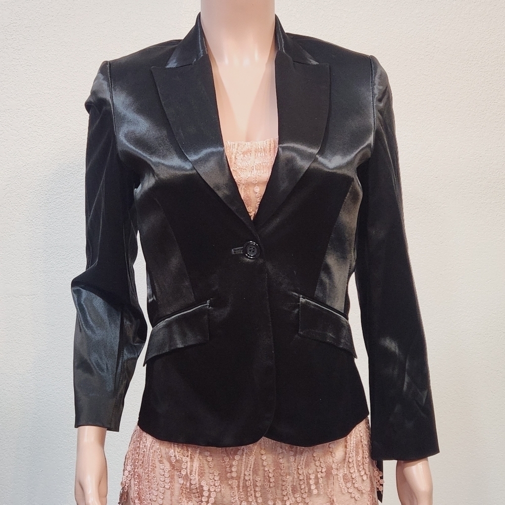Fabrizio Gianni Black Tuxedo Blazer 6